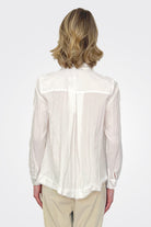 Washed Lawn Blouse - Off White by Pas de Calais — alternate view