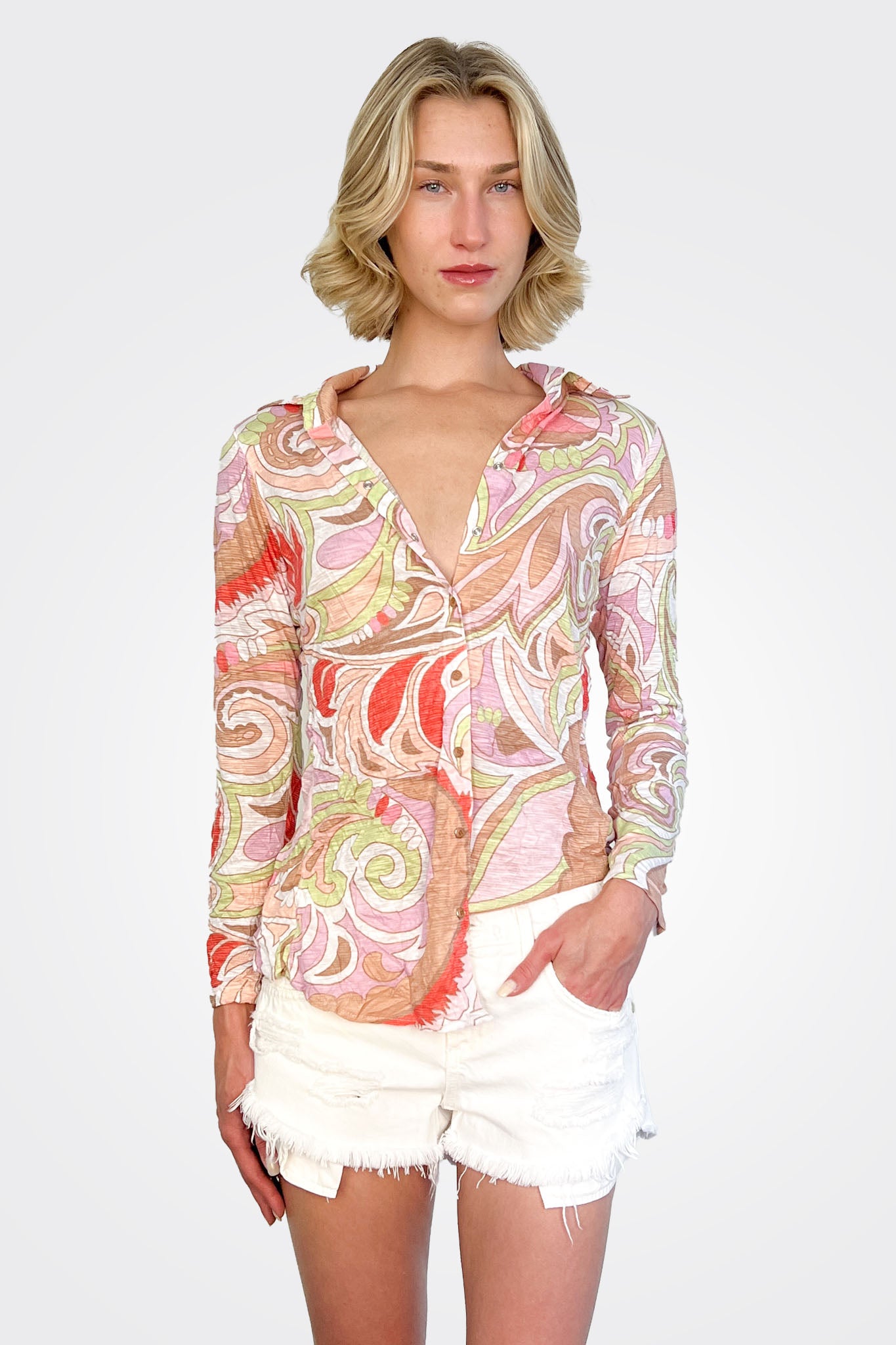 Button Down Shirt - Pastel by David Cline | 25 South Boutiques