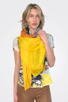 Shawl - Pop Art Yellow by Printed Artworks | 25 South Boutiques