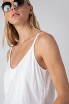 Double Layer Tank - White by Burning Torch — alternate view