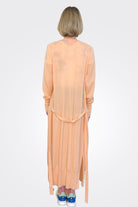 Honolulu Cardigan - Peach by Crush Cashmere — view 3