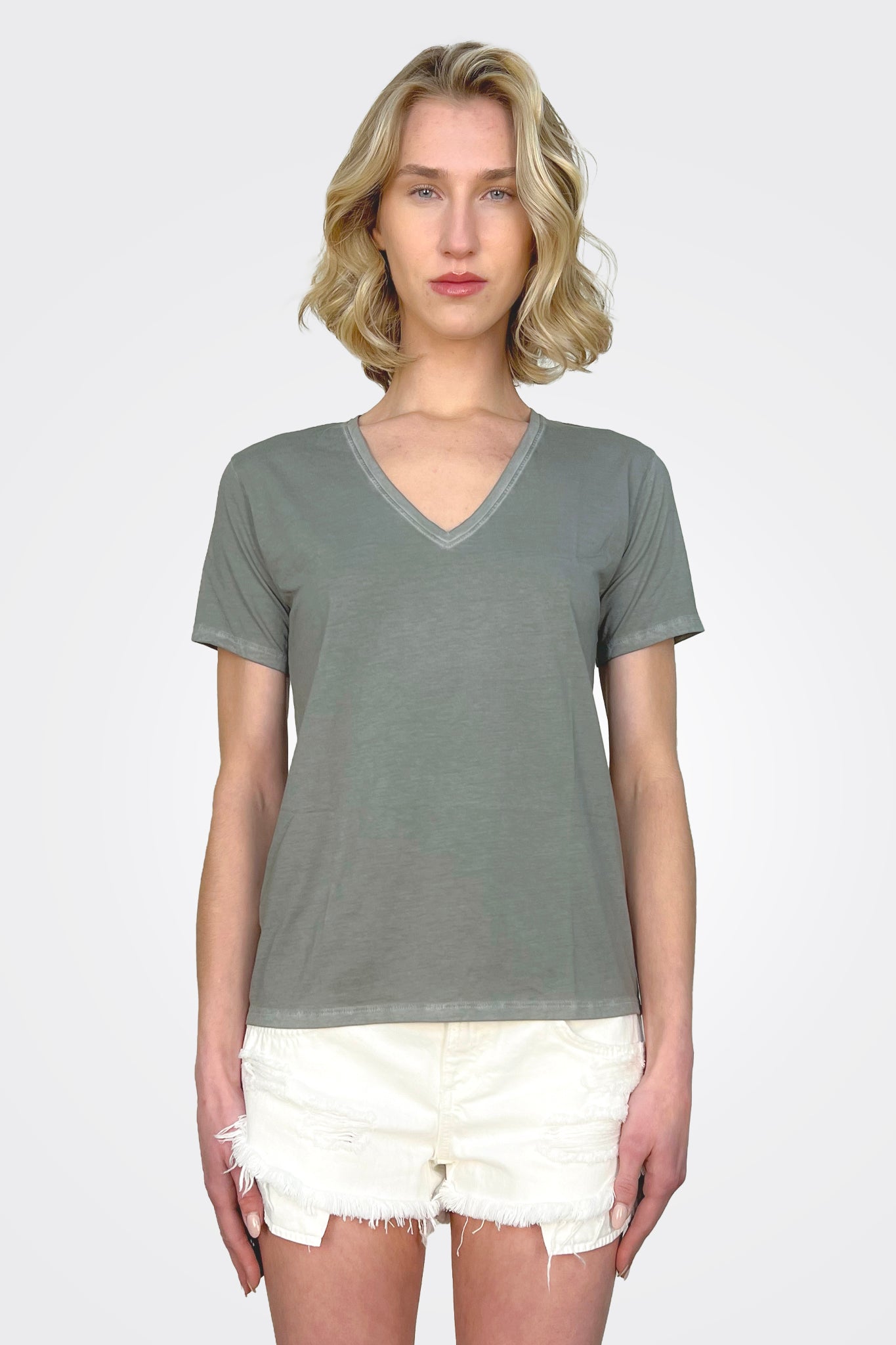 Romy Delave T-Shirt - Pepper by Anonym | 25 South Boutiques