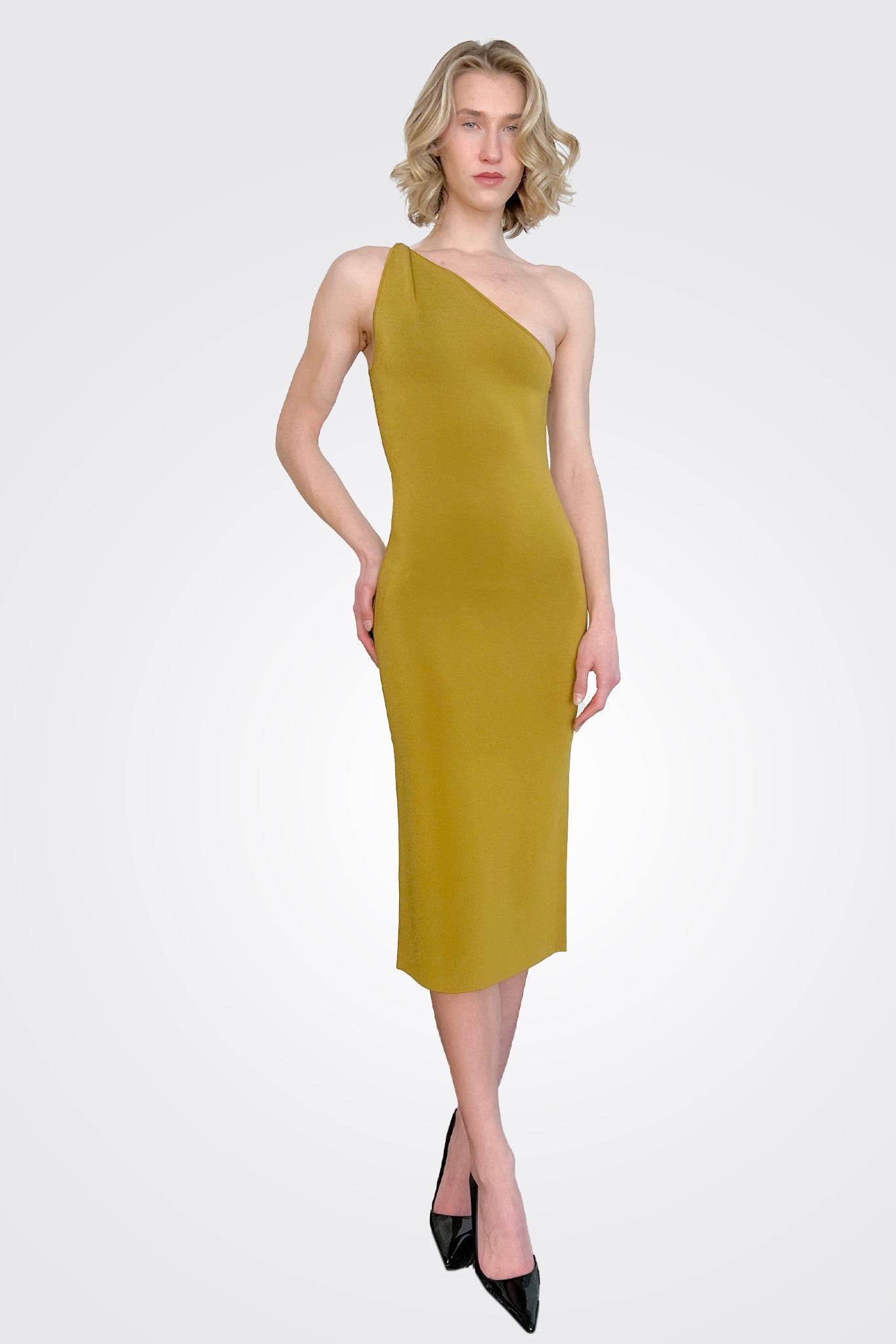 Persephone Dress - Olive by Galvan London | 25 South Boutiques