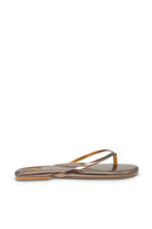 Indie Flip Flops - Metallic Pewter by Soléi Sea | 25 South Boutiques