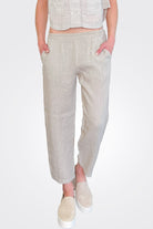 Cropped Ankle Trousers - Pearl Grey by Transit Par-Such — alternate view