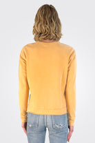 Phoebe Raw Edge Crew - Amber by HelloNite — alternate view