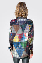 Heather Blouse - Plaid Print by Unbreakable Evolution — view 3