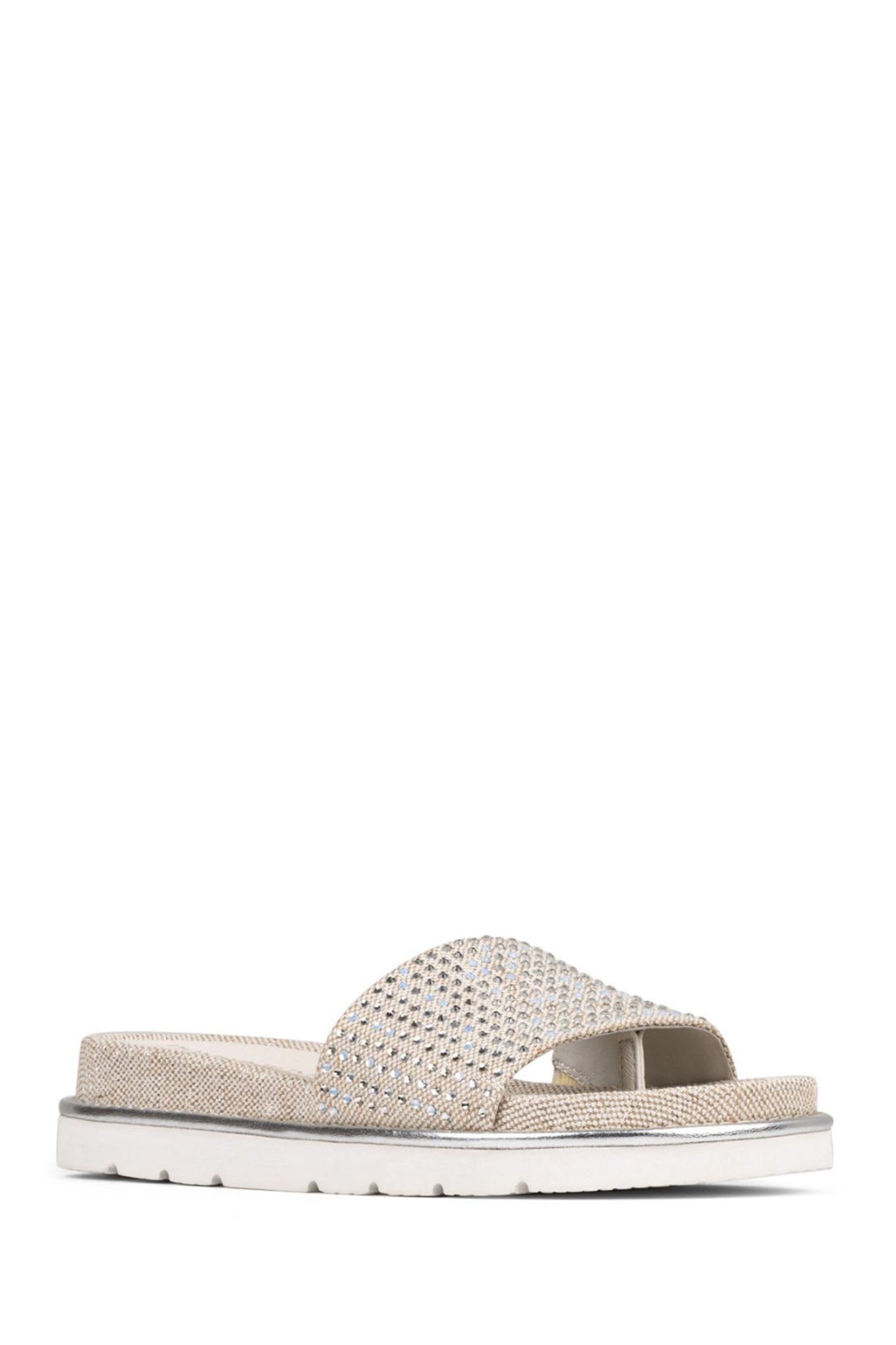 Joella Sandal - Silver Embellished by Donald Pliner — alternate view