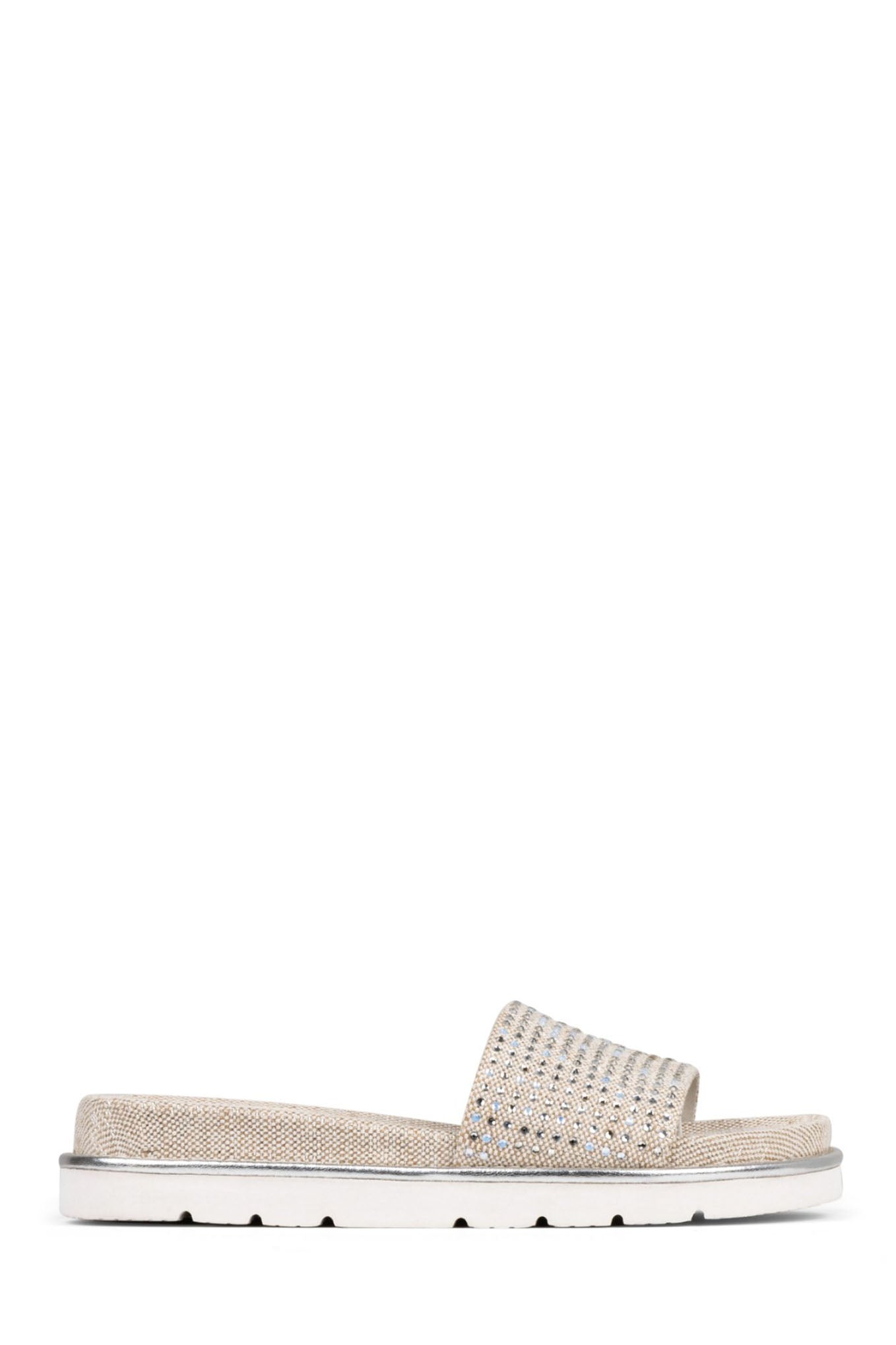 Joella Sandal - Silver Embellished by Donald Pliner | 25 South Boutiques