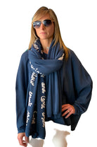 Scarf - Plum Print by Rundholz | 25 South Boutiques