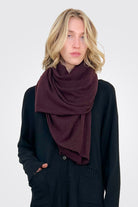 Cashmere Scarf  - Plum by Pin1876 | 25 South Boutiques