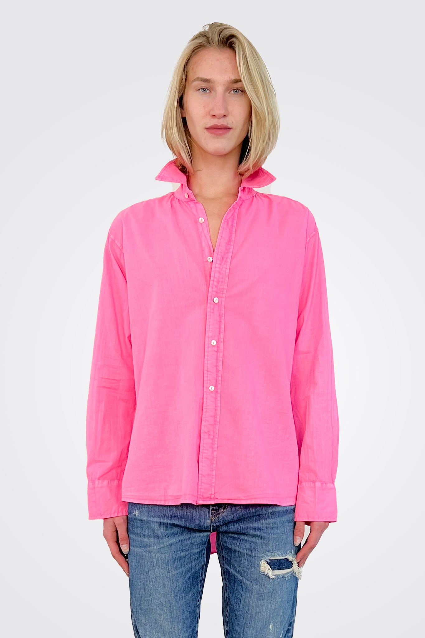 Colt Collared Boy Shirt - Pink by Cali Dreaming — alternate view