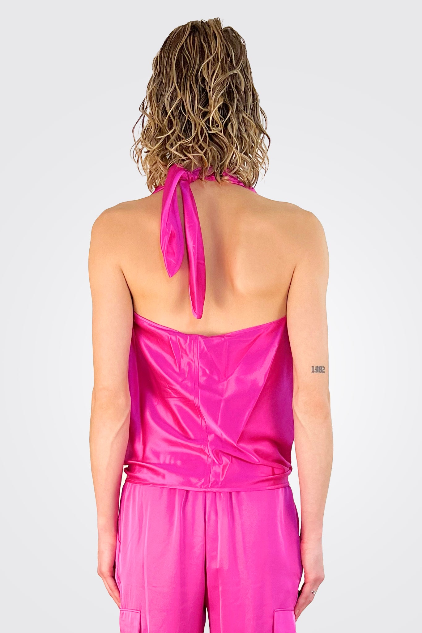 Harriet Halter Tank - Pink by Ramy Brook — alternate view