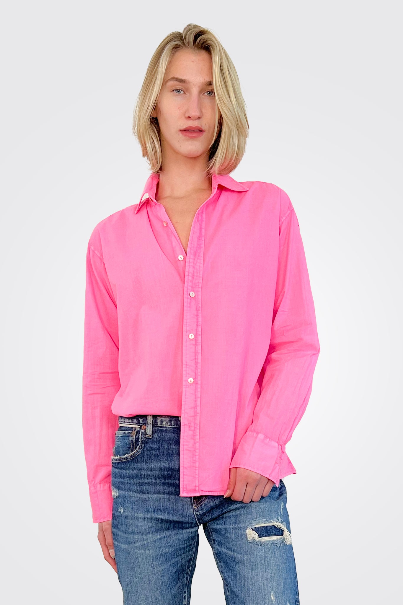 Colt Collared Boy Shirt - Pink by Cali Dreaming | 25 South Boutiques