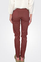 Slim Trouser - Wine by Rundholz — view 3