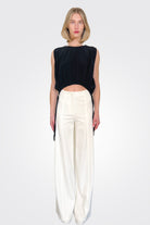 Wide Leg Trousers - Pumice by Liviana Conti | 25 South Boutiques