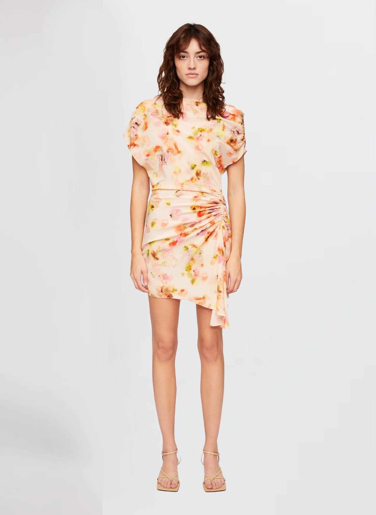 Poppy Silk Mini Dress - Ballad Multi by A.L.C | 25 South Boutiques