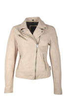 Sofia Leather Jacket - Pale Pink by Mauritius | 25 South Boutiques