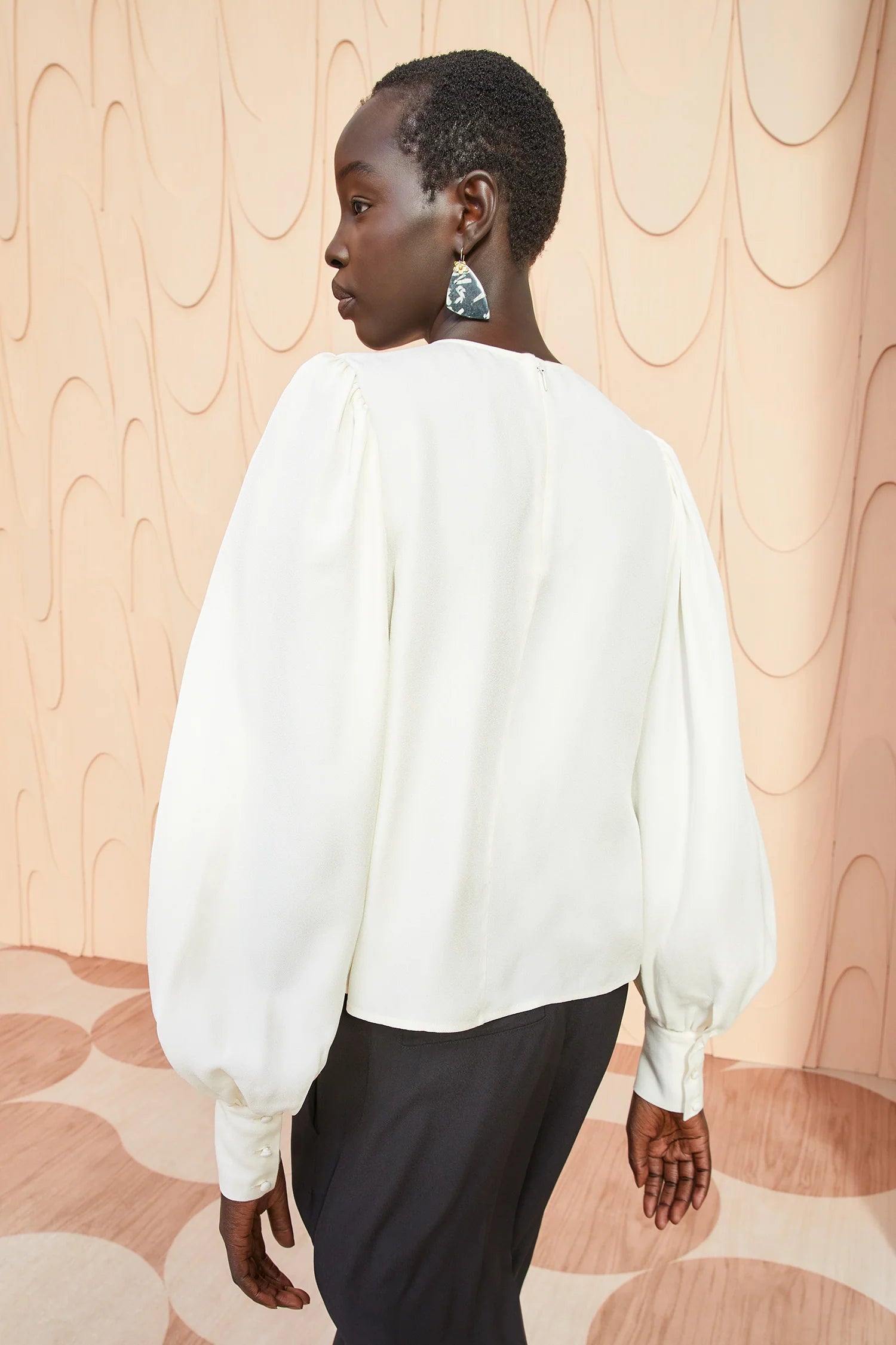 Lilliana Blouse - Pristine by Ulla Johnson — view 4