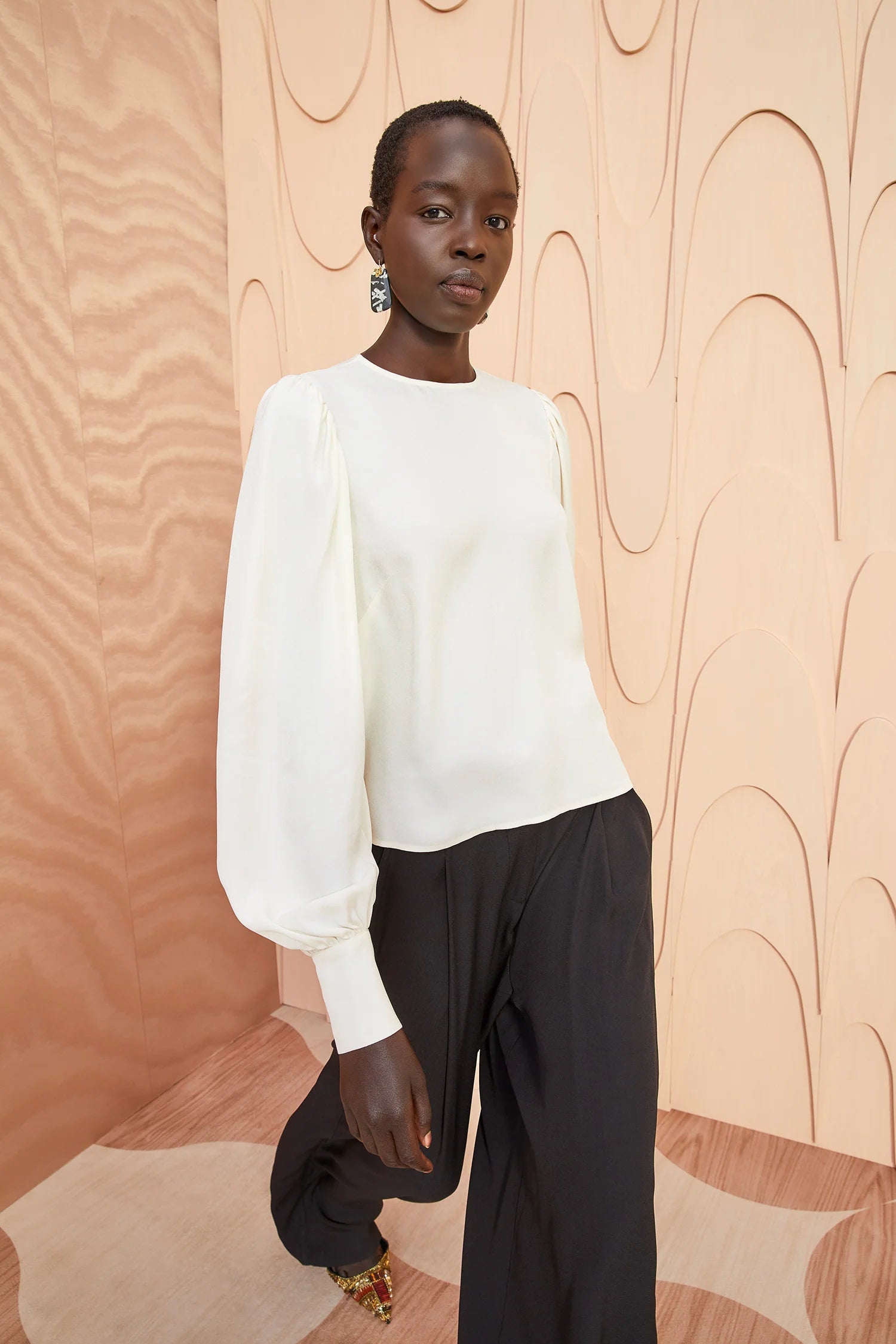 Lilliana Blouse - Pristine by Ulla Johnson — view 5