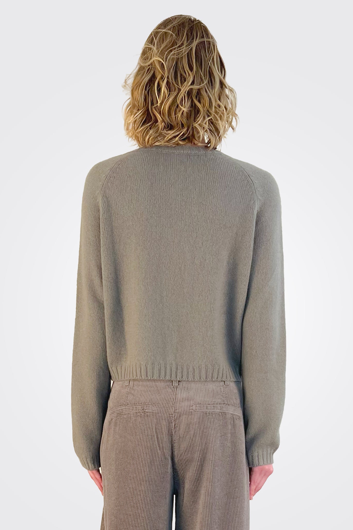 Cashmere Cardigan - Drift by Private 0204 — alternate view