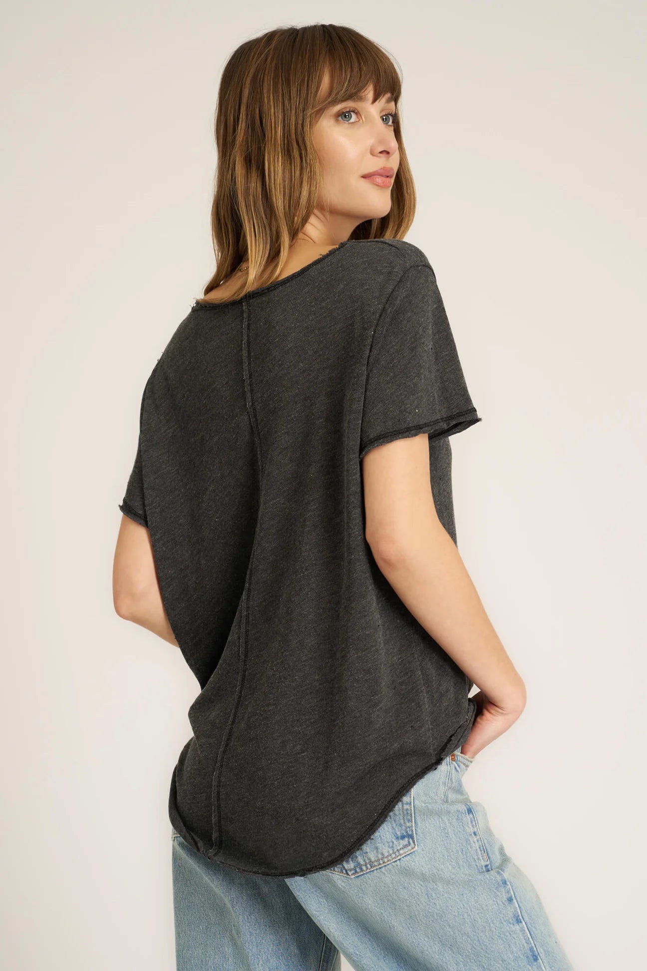 Wearever Tee - Black by Project Social T — alternate view