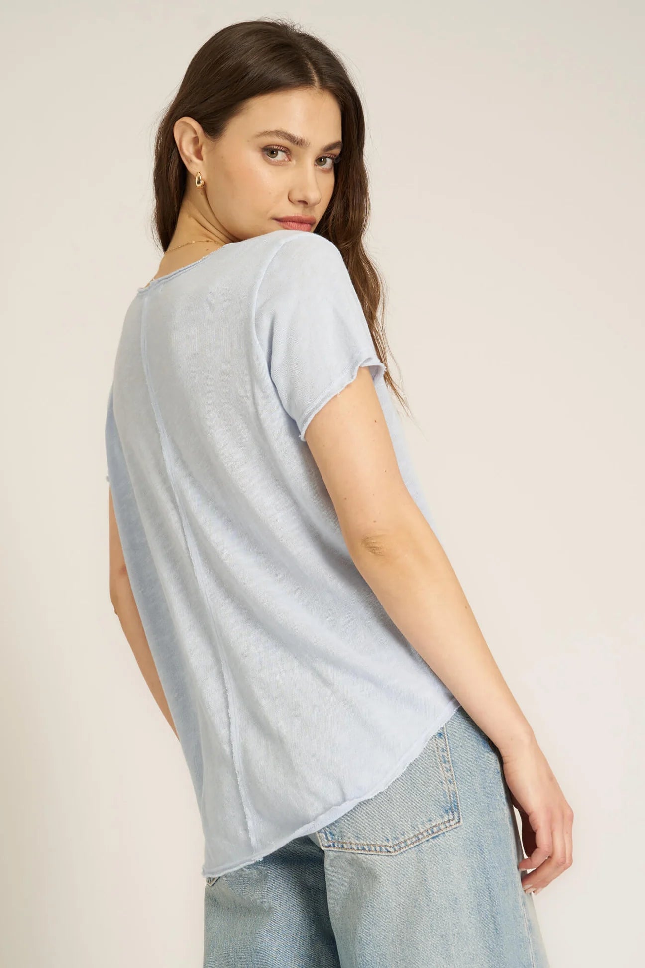 Wearever Tee - Blue Dusk by Project Social T — alternate view