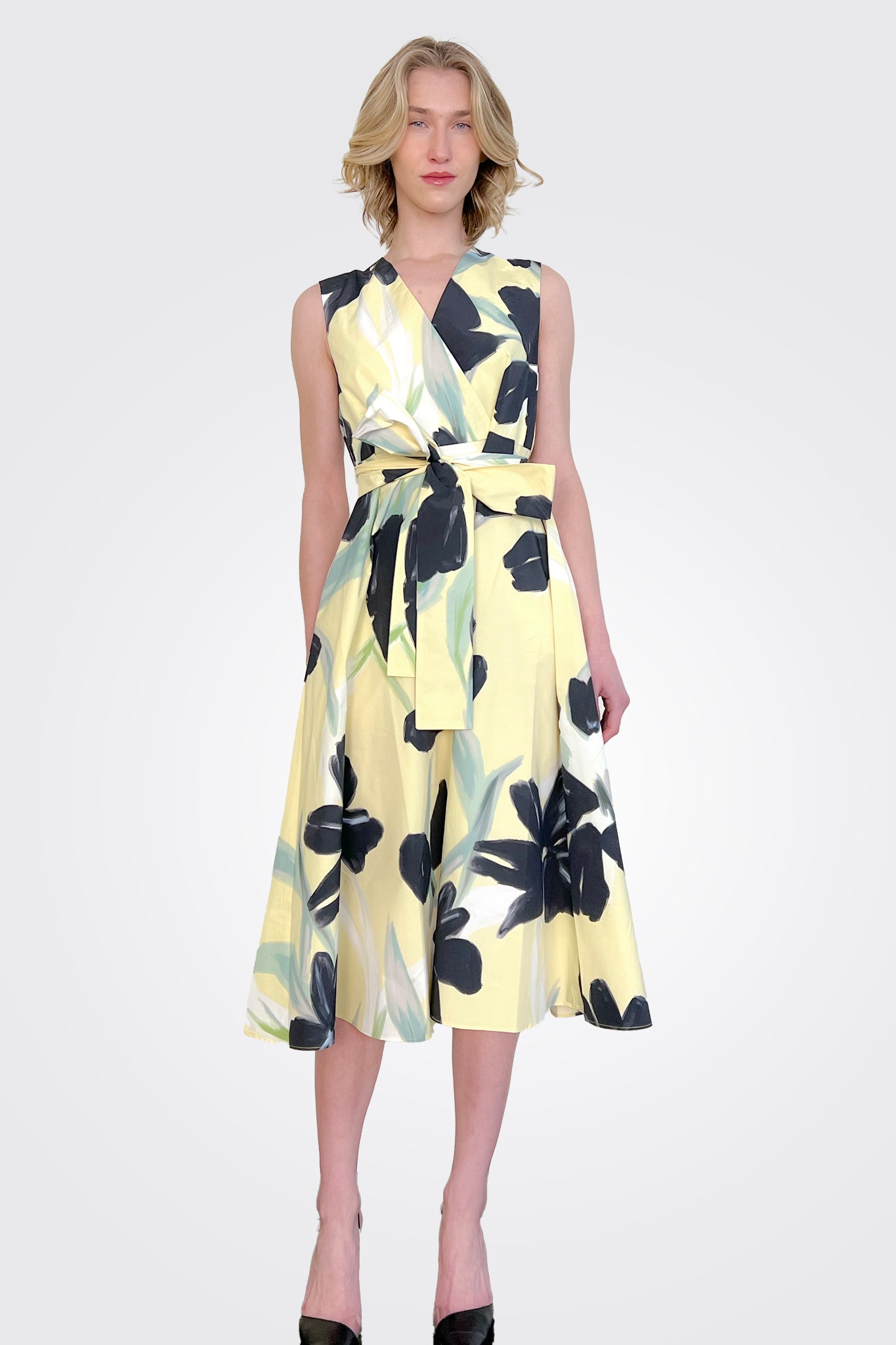 Floral Tie Dress - Ginger by Psophia | 25 South Boutiques