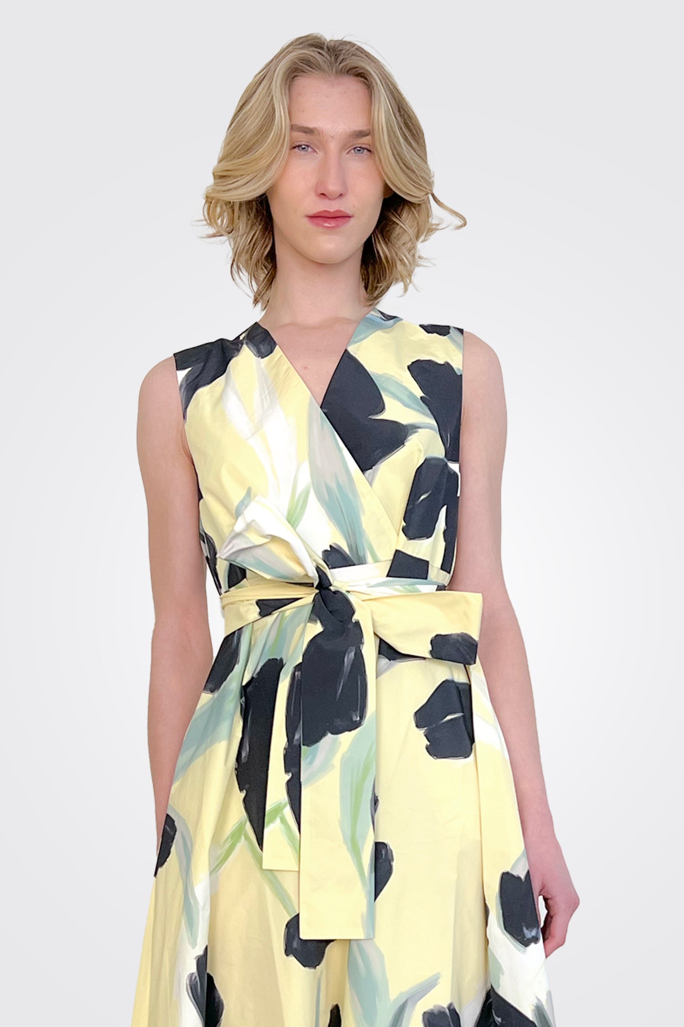 Floral Tie Dress - Ginger by Psophia — alternate view