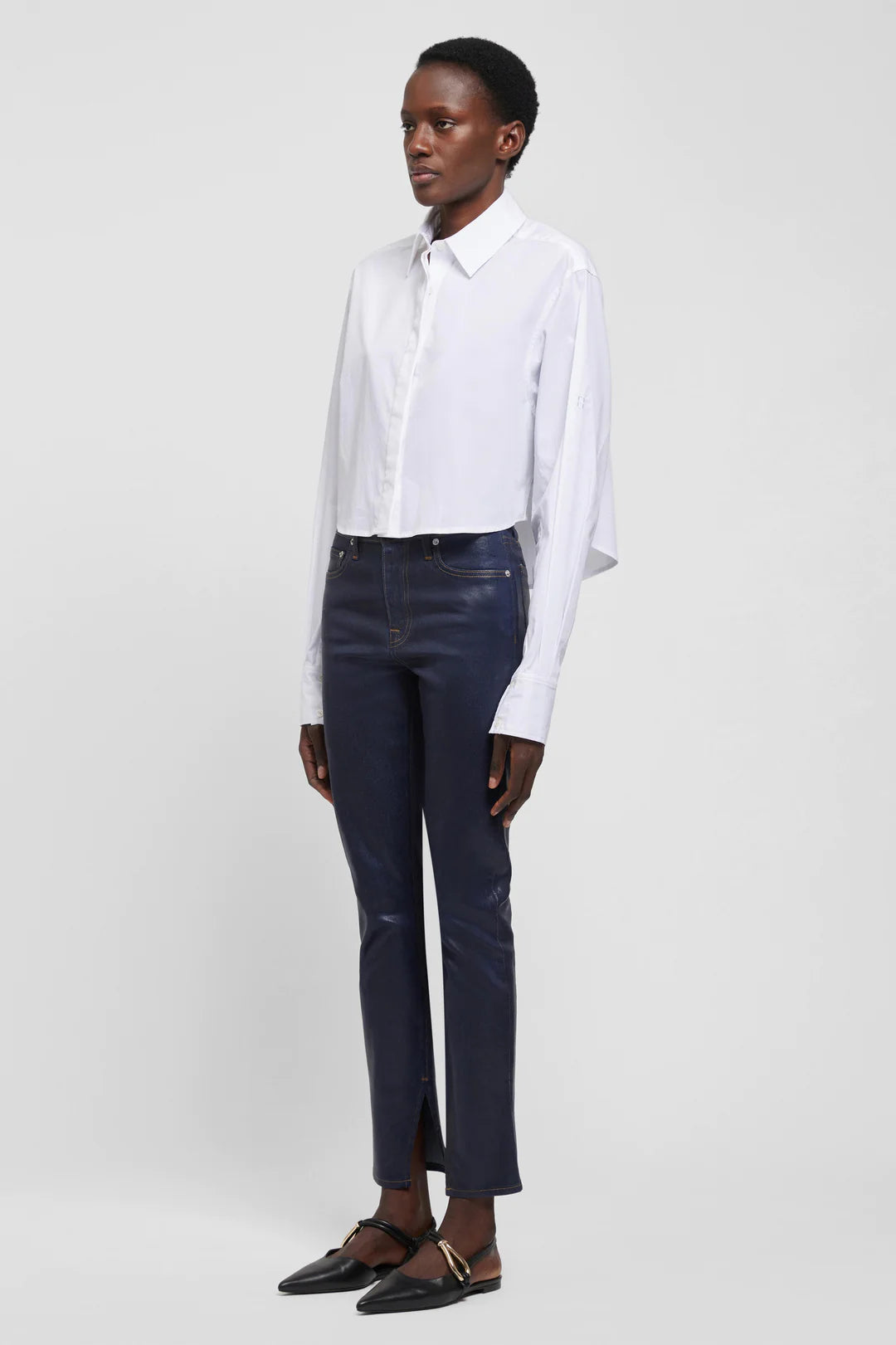 Rae Denim - Indigo by Jonathan Simkhai — view 3