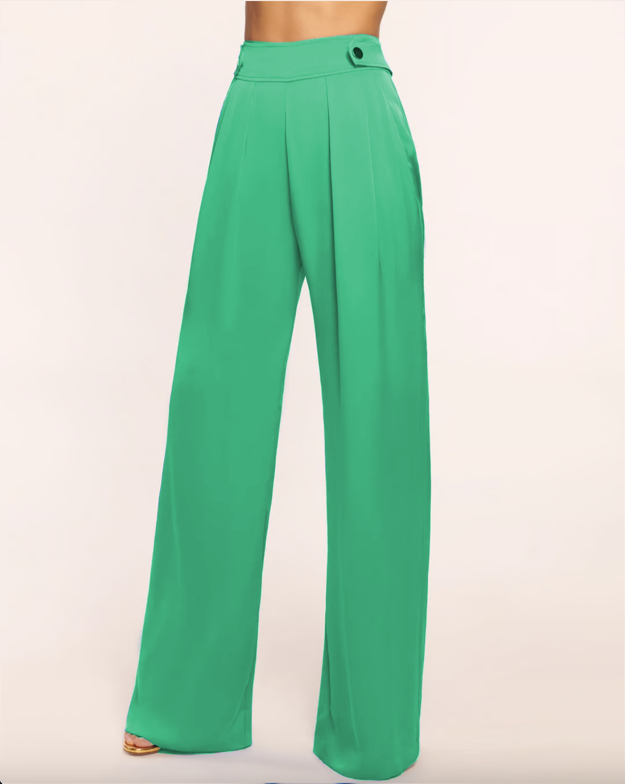 Leanna Wide Leg Pant - Sea Green by Ramy Brook — alternate view