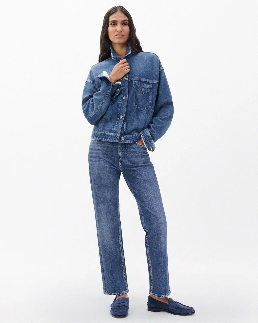 rb Miramar Trucker Jacket - Almeda by Rag & Bone — alternate view
