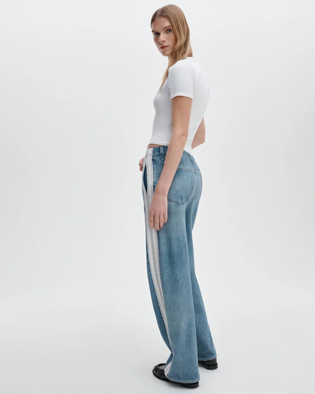 rb Miramar Wide-Leg Pants - Sport Combo by Rag & Bone — view 3