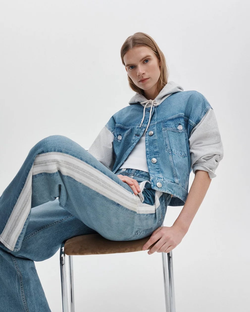 rb Miramar Wide-Leg Pants - Sport Combo by Rag & Bone — view 4