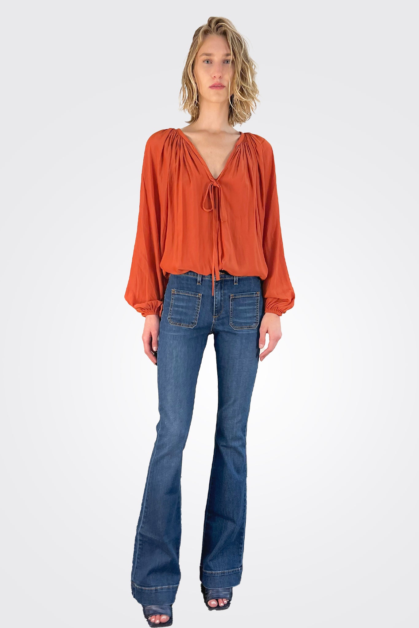Hunter Low Rise Jean - Medium Wash by Ramy Brook | 25 South Boutiques