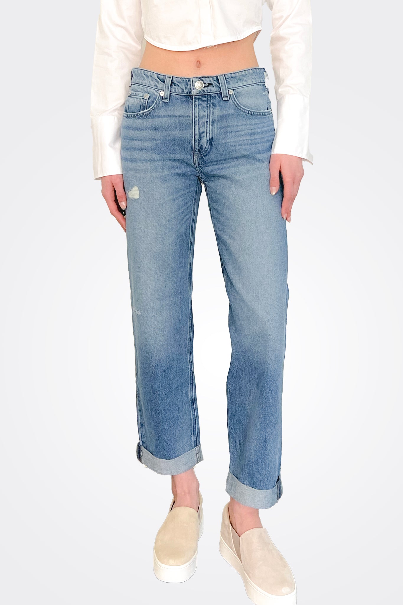 Dre Low Rise Baggy - Meyer by Rag & Bone — alternate view