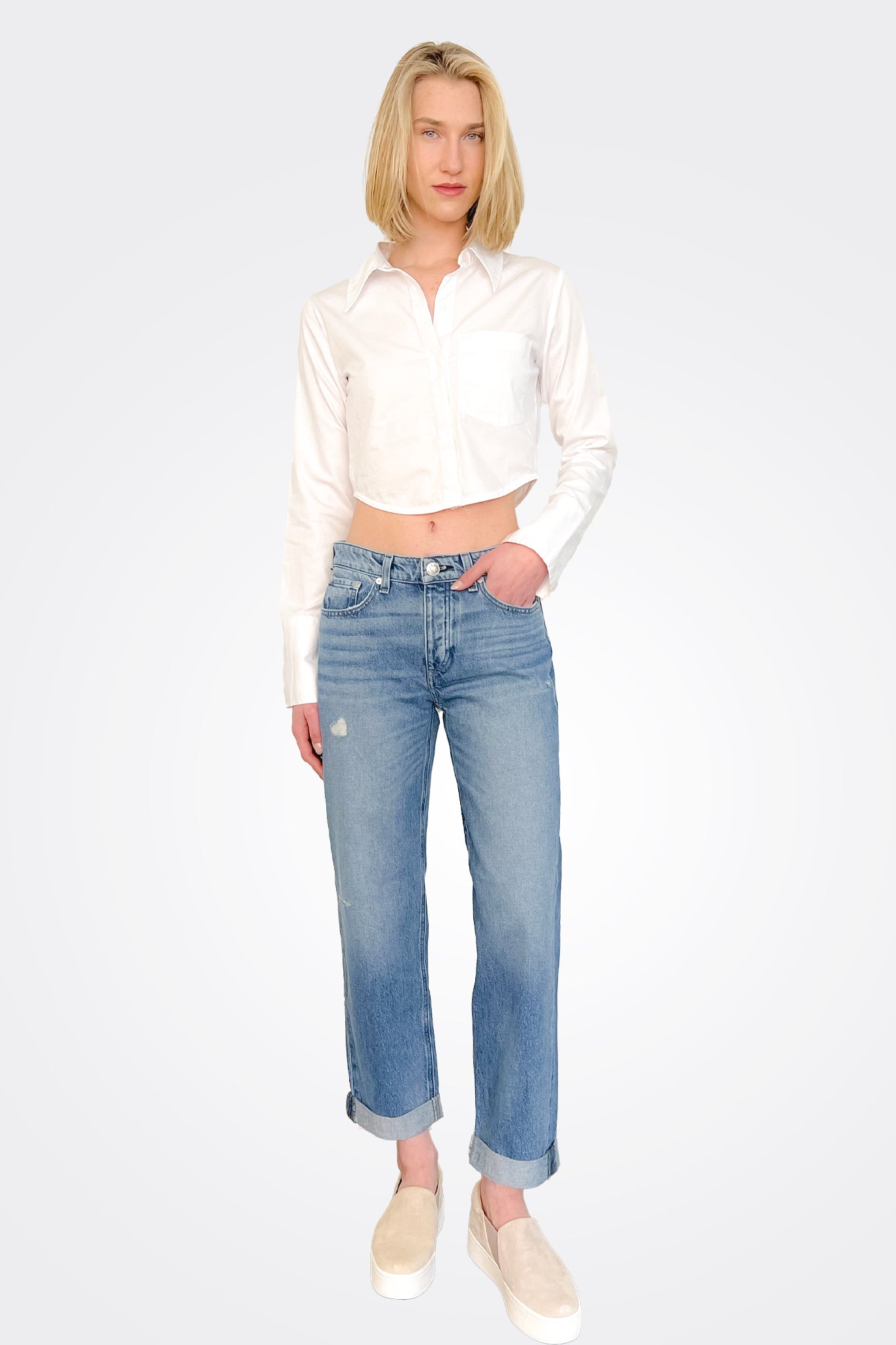 Dre Low Rise Baggy - Meyer by Rag & Bone | 25 South Boutiques