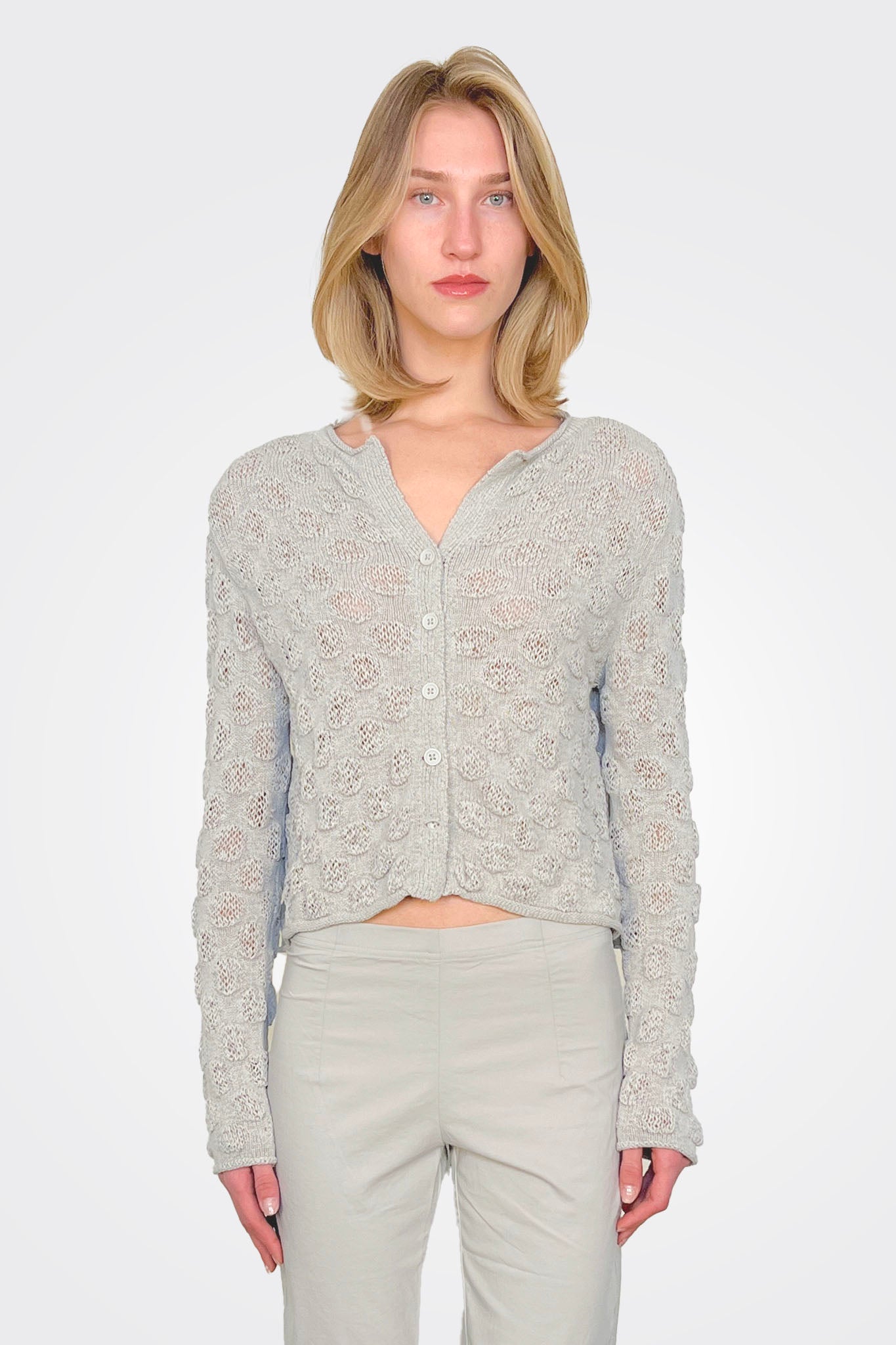Cardigan - Grey by Rundholz | 25 South Boutiques