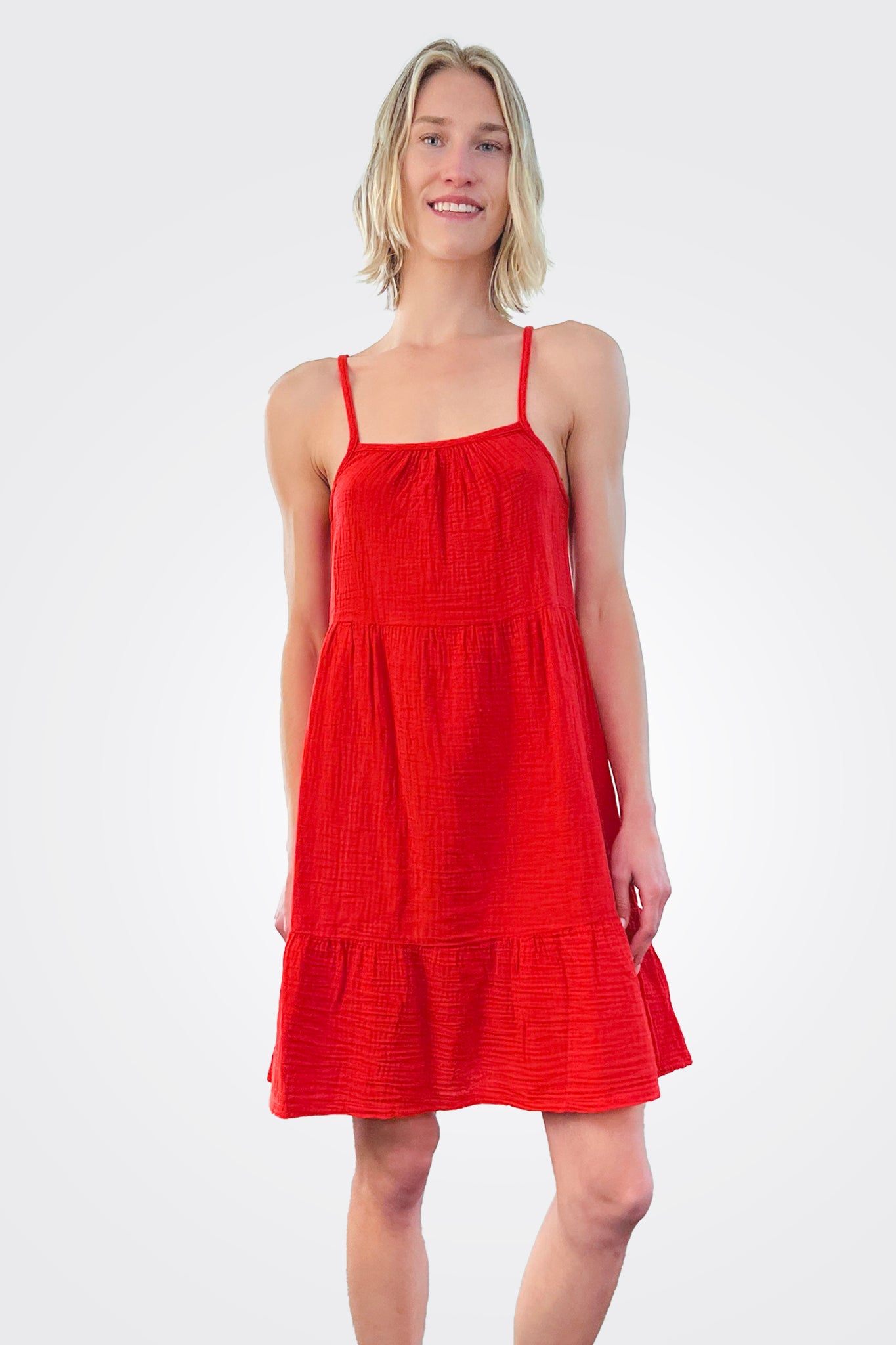 Cami Tiered Dress - Rebel by Bobi — alternate view