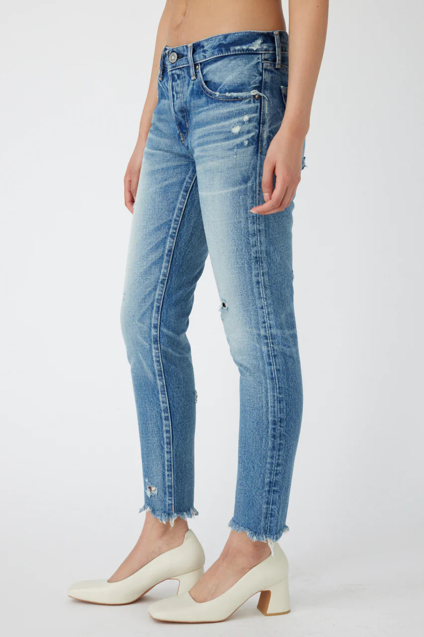 Ridgeway Tapered Jean - Blue by Moussy — view 3