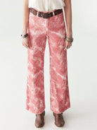 Rita Pant - Pink Paisley Dream by Maison Hotel — alternate view