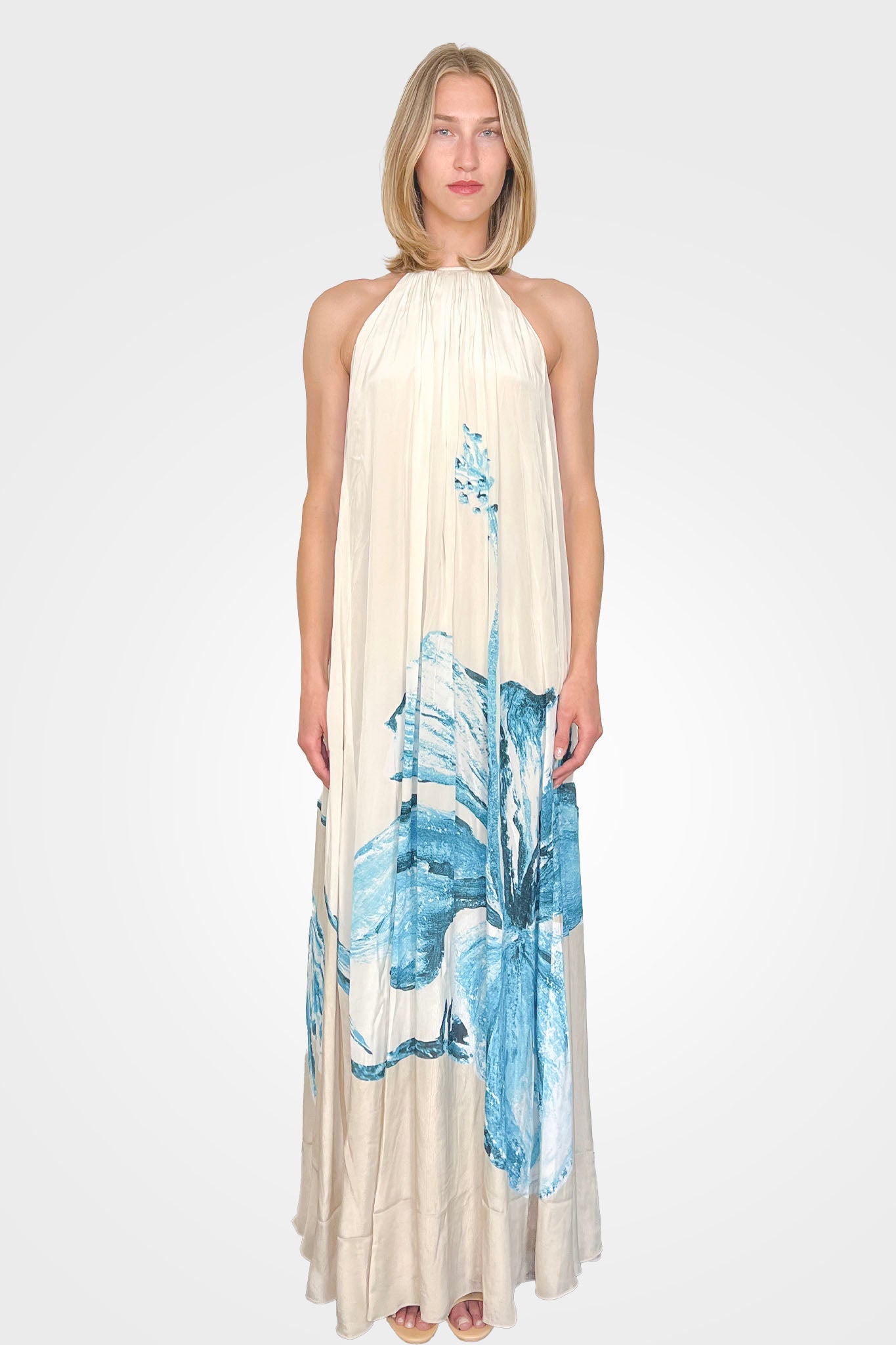 Bleu Strapless Maxi Dress - Beige by Rococo Sand | 25 South Boutiques