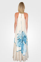 Bleu Strapless Maxi Dress - Beige by Rococo Sand — alternate view