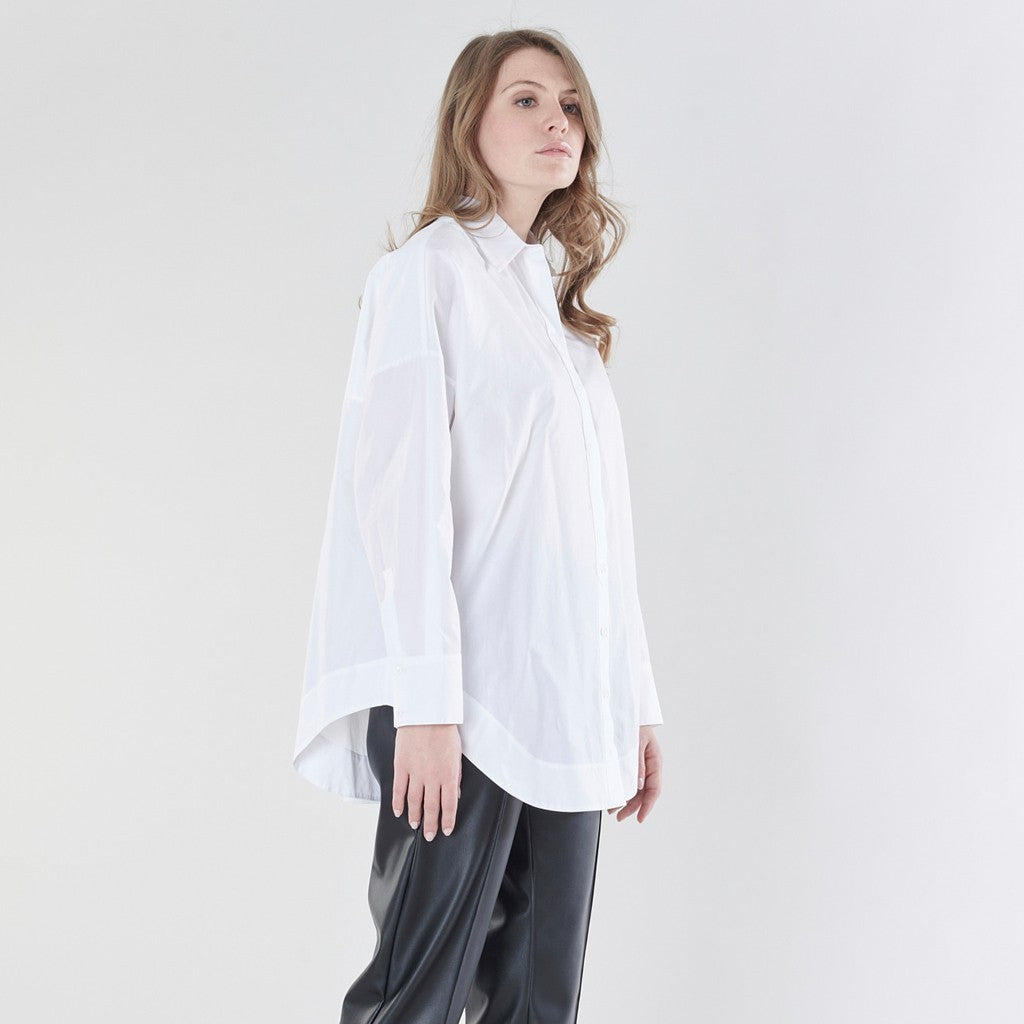 Rosa Shirt - Optical White by Hana San | 25 South Boutiques