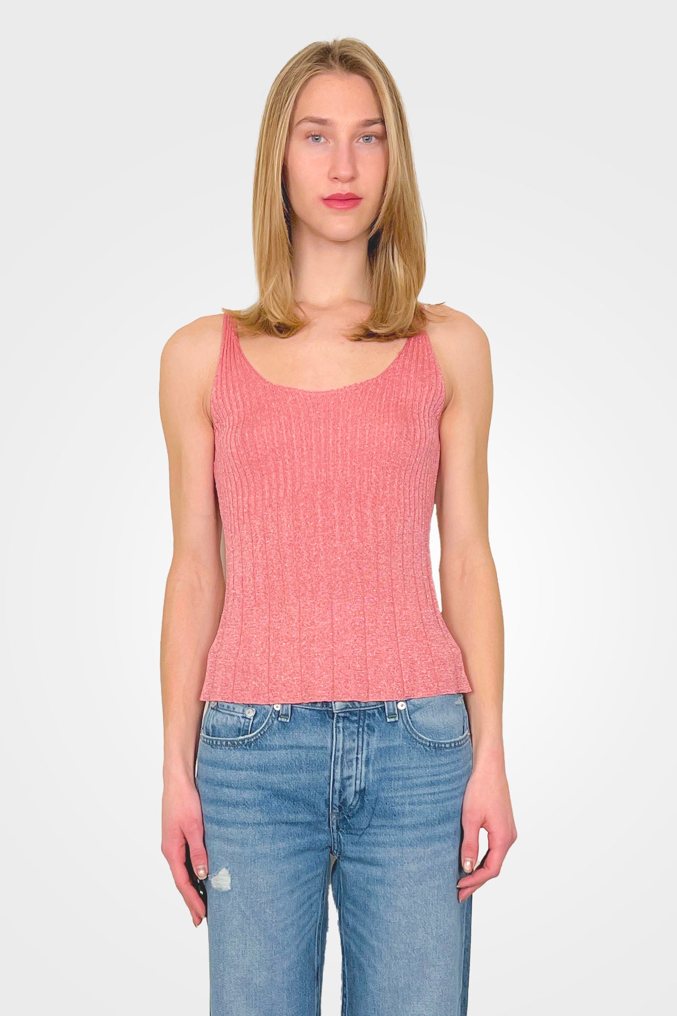 Lurex Knit Top - Rose Lurex by Twinset | 25 South Boutiques