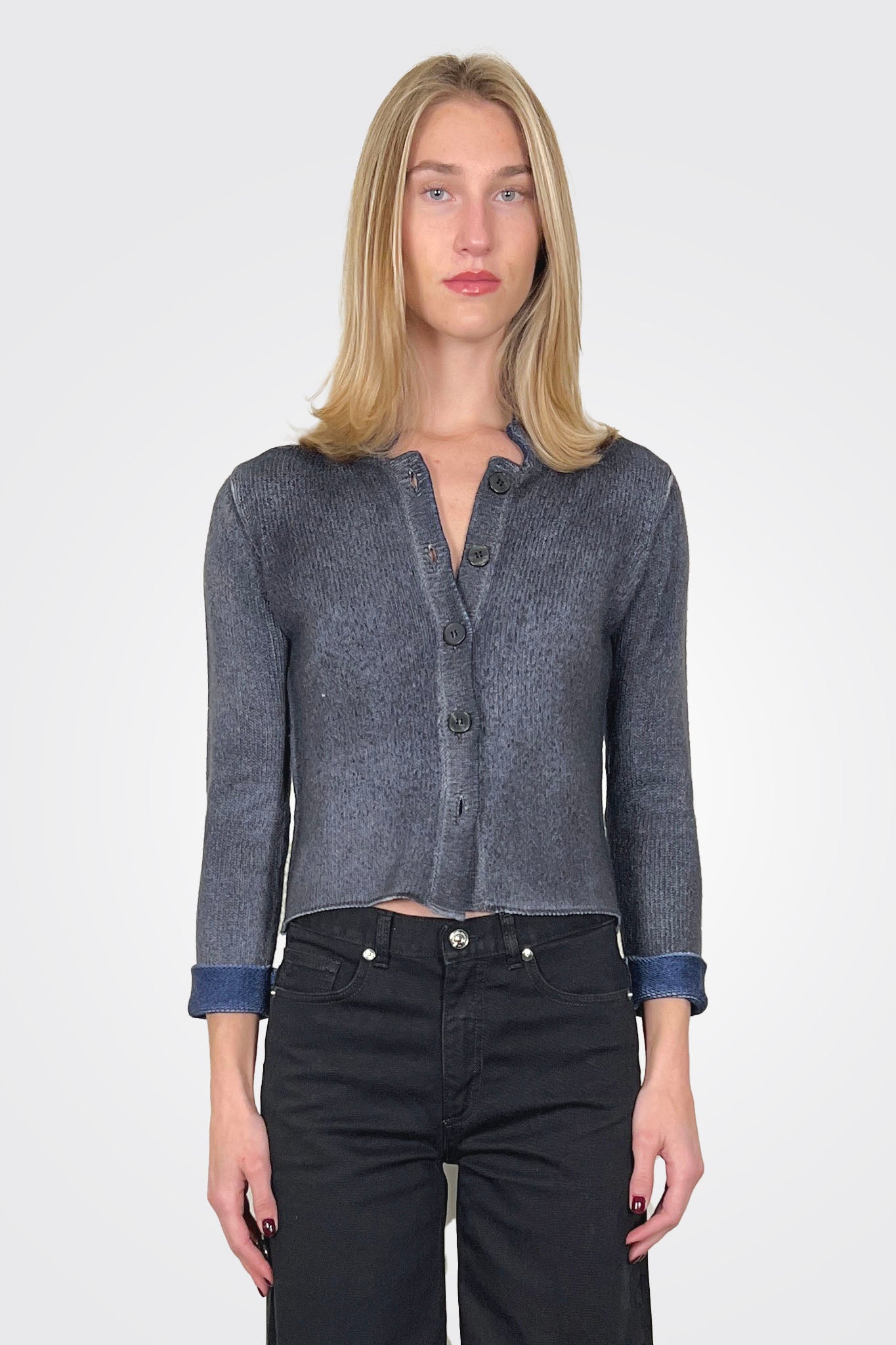 Aurora Wool Jacket - Royal by Alessendaro Aste | 25 South Boutiques