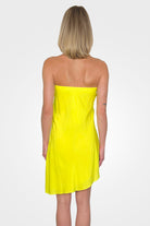 Juri Strapless Mini Dress - Yellow Purple by Rococo Sand — view 3
