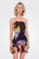 Quin Mini Dress - Black by Rococo Sand — alternate view