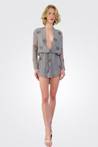 Tunic Dress - Grey by Rococo Sand | 25 South Boutiques