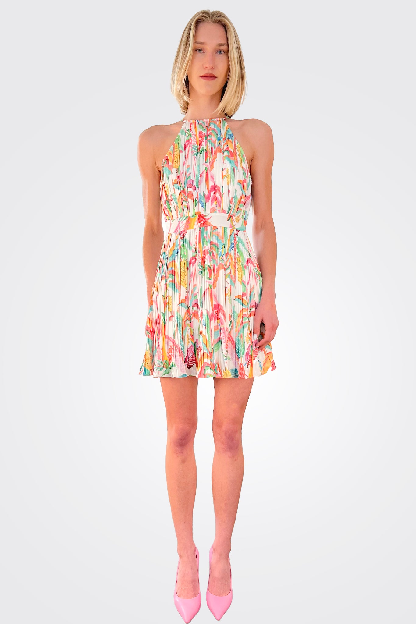 Rio Sleeveless Short Dress - Tropical by Rococo Sand | 25 South Boutiques